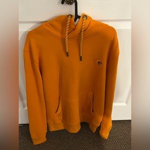 SuperDry Orange Hoodie Great Condition M
